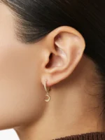 925 Silver Celestial Hoops - Image 2