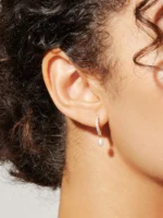 925 Silver Monet Hoops - Image 3