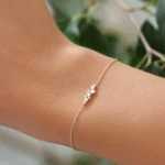 925 Silver Diamond Cluster Bracelet - Image 7