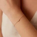 925 Silver Art Deco Chain Bracelet - Image 2