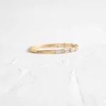 925 Sterling Silver Diamond Fluency Band - Image 2