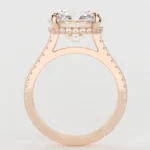 925 Silver 6.30Ct Oval Cut Diamond Engagement Ring - Image 10
