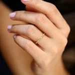 925 Silver Art Deco Diamond Eternity Band