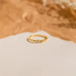 925 Silver Eleanor Baguette Diamond Ring - Image 2