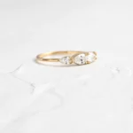 925 Sterling Silver Diamond Composure Ring - Image 8
