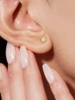 925 Silver Daisy Stud Earrings