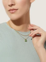 925 Silver Aria Aventurine Necklace