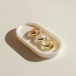 925 Silver Initial Heart Signet Ring - Image 5