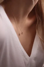 925 Silver Star Necklace Chain - Image 3