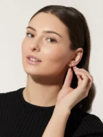 925 Silver Frida Drop Hoops - Image 3