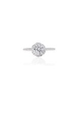 925 Silver Moissanite Diamond Ring - Image 2