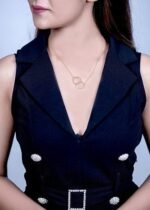 925 Silver Link Circle Pendant - Image 2