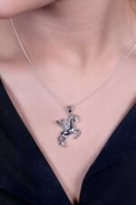925 Silver Unicorn Pendant