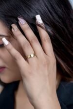 925 Sterling Silver Custom Initial Ring - Image 5