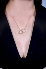 925 Silver Link Circle Pendant - Image 3