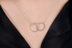 925 Silver Link Circle Pendant