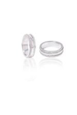 925 Silver Band Ring