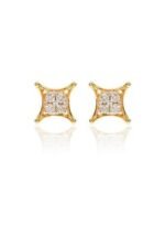 925 Silver Diamond Stud Earring