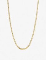 925 Sterling Silver Box Chain Necklace - Image 2