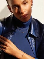 925 Sterling Silver Dual Circle Pendant - Image 4