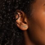 925 Silver Pure Mini Cross Stud - Image 2