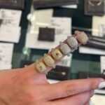 925 Silver Baguette Center Pave Signet Ring - Image 3