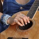 925 Silver Baguette & Round Bezel Stacked Eternity Ring - Image 3