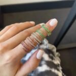 925 Silver Coiled Gemstone Claw Ring - Image 5