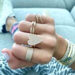 925 Silver Diamond Claw Ring - Image 8