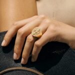 925 Silver Diamond Large Fleur de Lis Signet Ring - Image 2