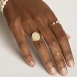 925 Silver Diamond Double Pearl Ring - Image 2