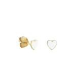 925 Silver Enamel Mini Heart Stud - Image 5
