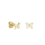 925 Silver Enamel Mini Butterfly Stud - Image 3