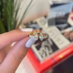 925 Silver Multi-shape Diamond Fluted Cuff Ring - Image 2