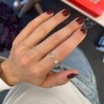 925 Silver Multi-shape Diamond Inlay Cuff Ring - Image 2