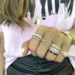 925 Silver Multi-shape Diamond Band - Image 2