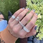 925 Silver Multi-shape Diamond Band - Image 7