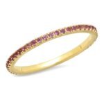 925 Silver Birthstone Eternity Band - Image 4