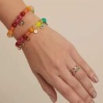 925 Silver Rainbow Baguette & Bezel Eternity Ring - Image 3