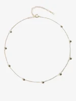 925 Silver Floating Pearl Chain Necklace - Image 2