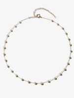 925 Silver Floating Pearl Chain Necklace - Image 2