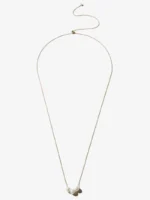 925 Silver Three Pearl Lariat Neckalce - Image 3