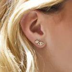 925 Silver Pure Evil Eye Silver Stud - Image 2