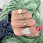 925 Silver Sunstone 3/4 Gemstone Ring - Image 5