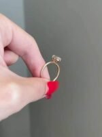 925 Silver 1.5 Carat Oval Cut Engagement Ring - Image 4