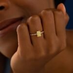 925 Silver 1.5ct Emerald Cut Solitaire Engagement Ring