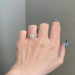 925 Silver 2Ct Round Cut Diamond Engagement Ring - Image 4