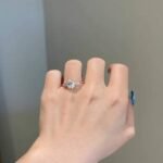 925 Silver 2.5CT Oval Cut Diamond Engagement Ring - Image 4