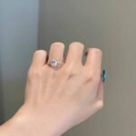 925 Silver 2.5CT Oval Cut Diamond Engagement Ring - Image 3