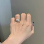 925 Silver 2.5Ct Bezel Set Round Cut Diamond Engagement Ring - Image 3